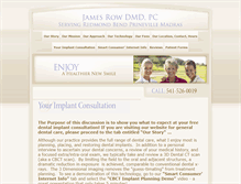 Tablet Screenshot of drrow.com